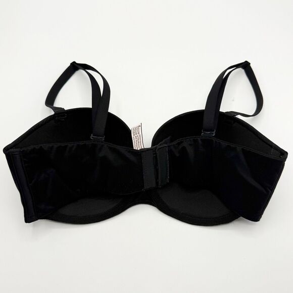 Victoria’s Secret Body by Victoria Strapless Push Up Bra Black - US 34D - Picture 2 of 5